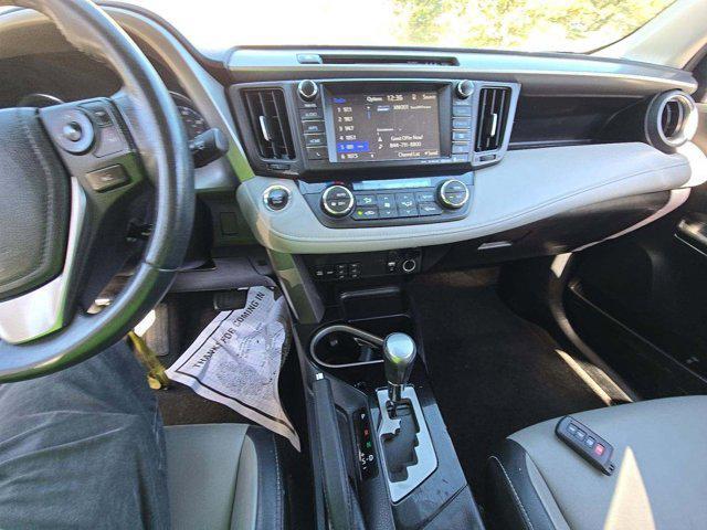2017 Blue Toyota RAV4