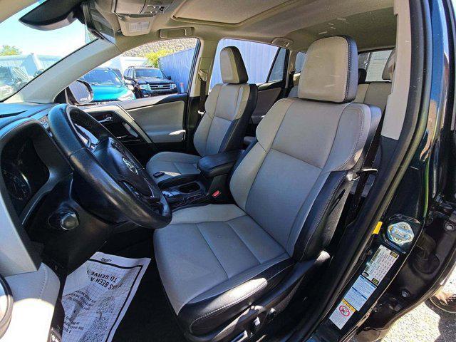 2017 Blue Toyota RAV4