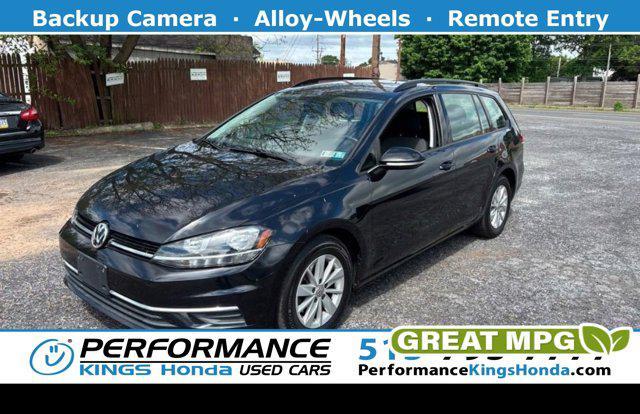 used 2019 Volkswagen Golf SportWagen car, priced at $14,786