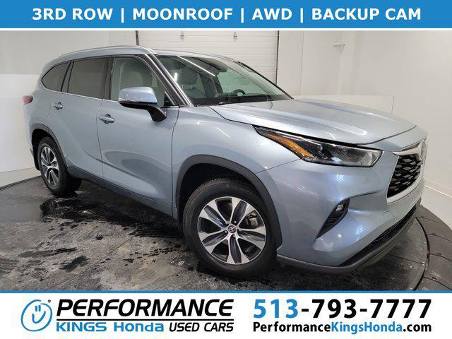 used 2021 Toyota Highlander car, priced at $24,533