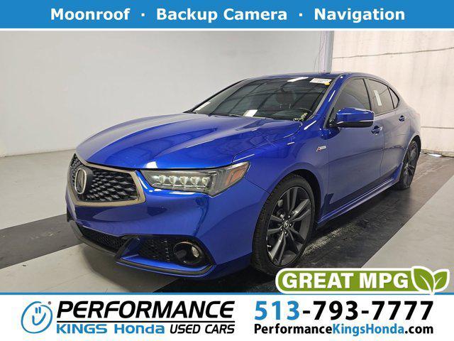 used 2020 Acura TLX car, priced at $20,430