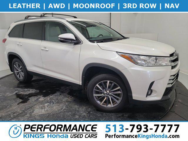 used 2019 Toyota Highlander car, priced at $18,953