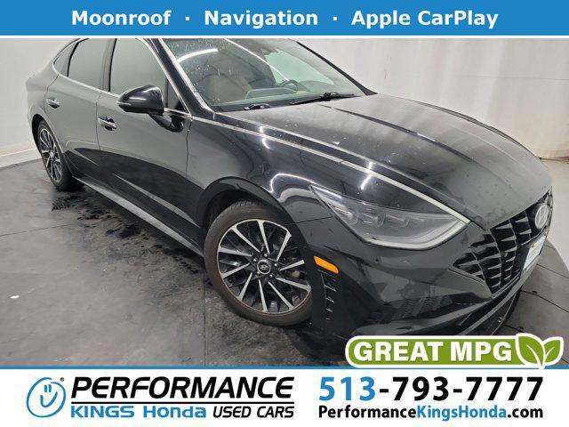 used 2021 Hyundai Sonata car, priced at $17,466