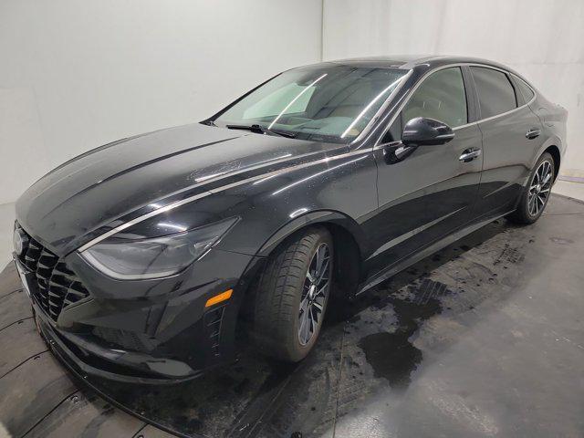 used 2021 Hyundai Sonata car, priced at $17,466