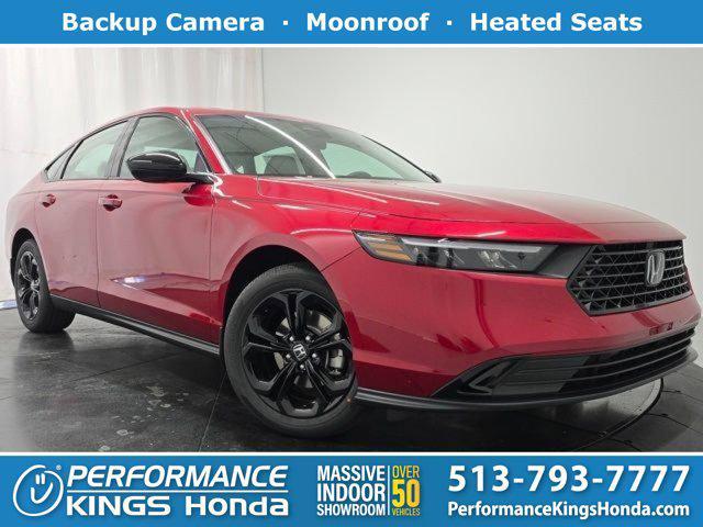 new 2025 Honda Accord car, priced at $30,705