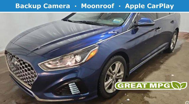 used 2019 Hyundai Sonata car, priced at $14,268