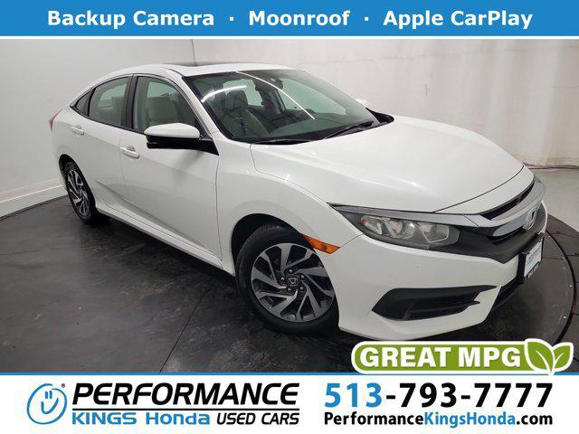 used 2017 Honda Civic car, priced at $14,042