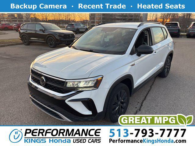 used 2022 Volkswagen Taos car, priced at $16,449