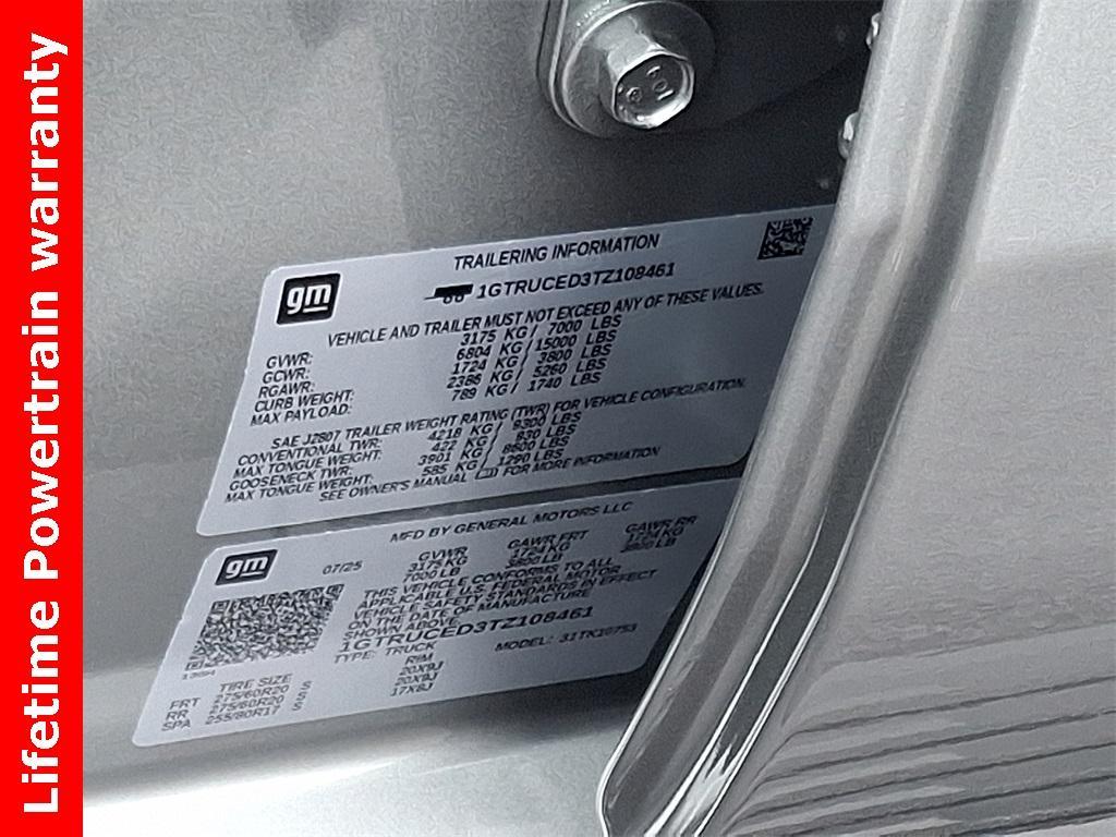 new 2026 GMC Sierra 1500 car, priced at $50,630