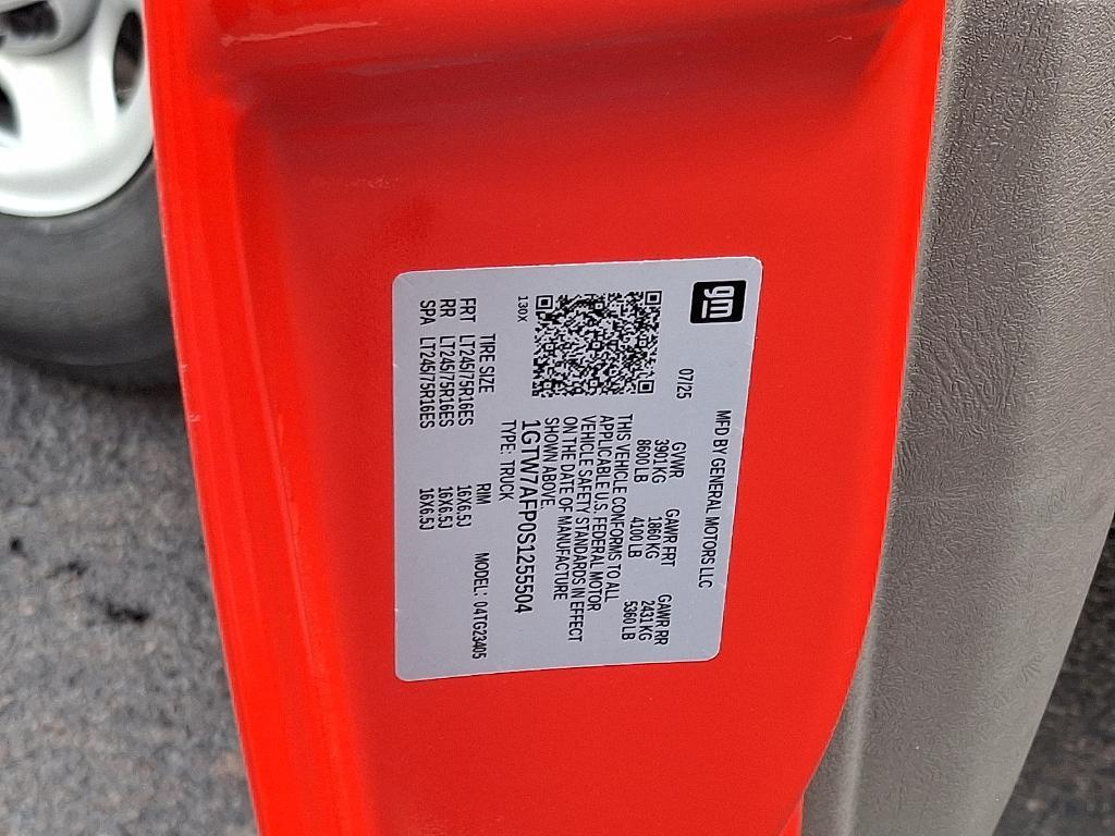 new 2025 GMC Savana 2500 car, priced at $47,495