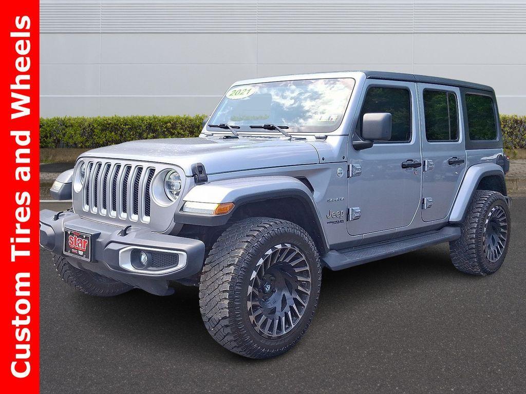 used 2021 Jeep Wrangler Unlimited car, priced at $26,784