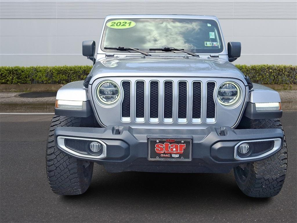 used 2021 Jeep Wrangler Unlimited car, priced at $26,987