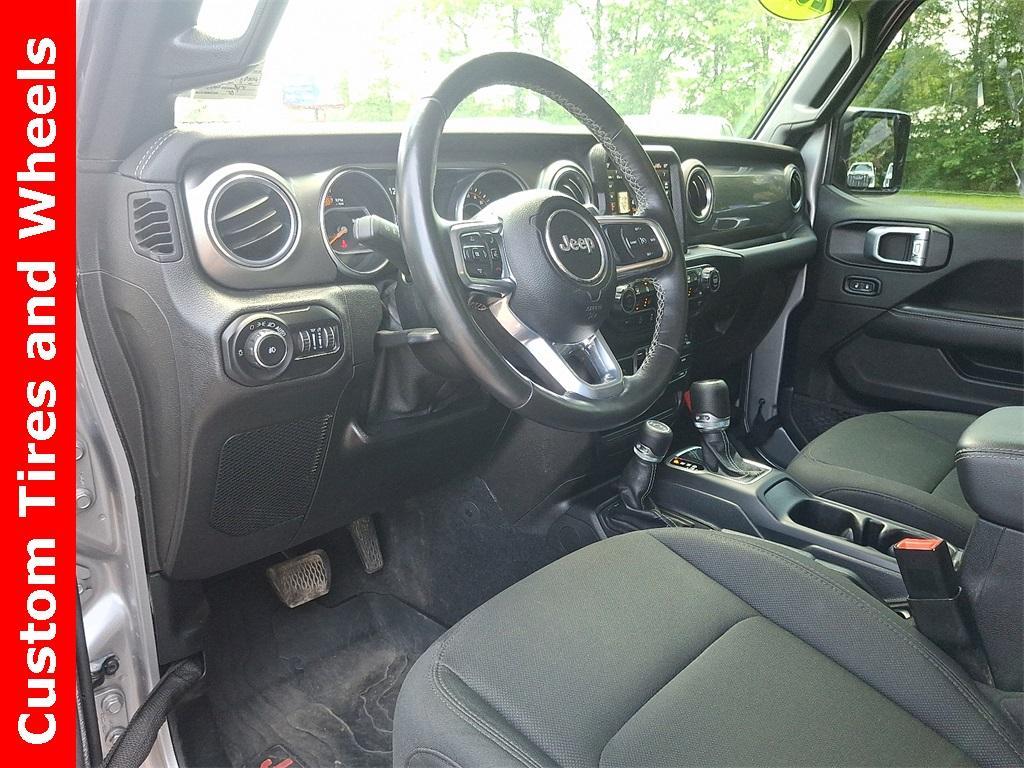 used 2021 Jeep Wrangler Unlimited car, priced at $26,987
