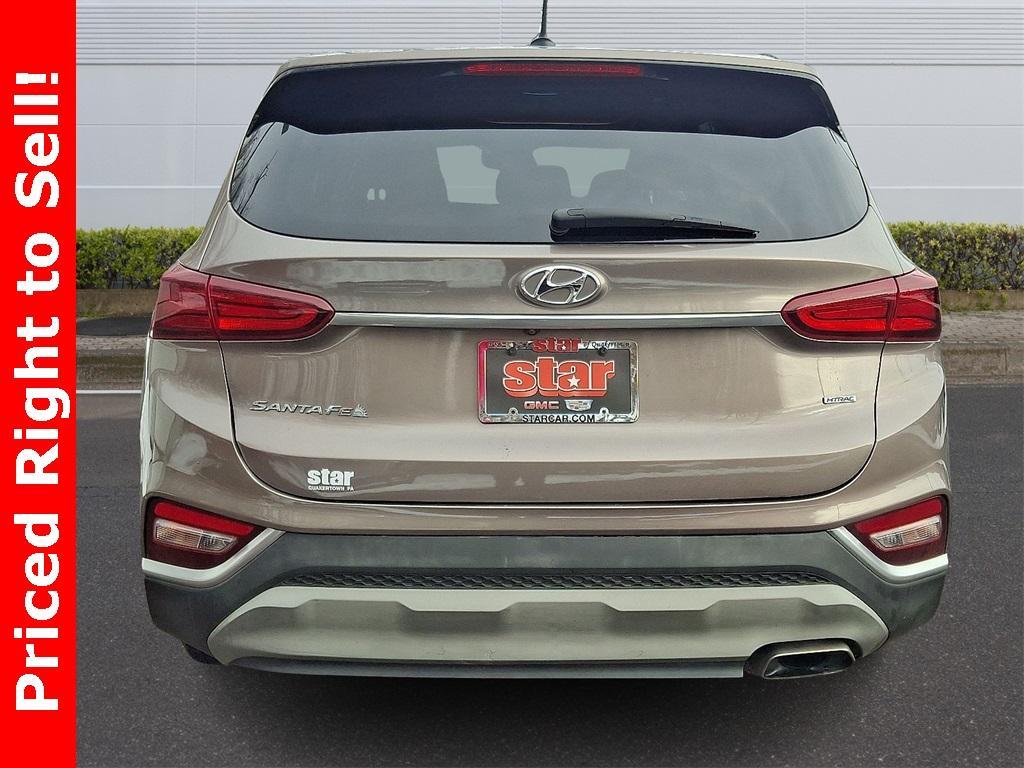 used 2019 Hyundai Santa Fe car, priced at $11,399