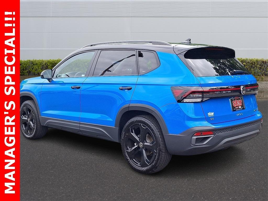 used 2025 Volkswagen Taos car, priced at $27,272