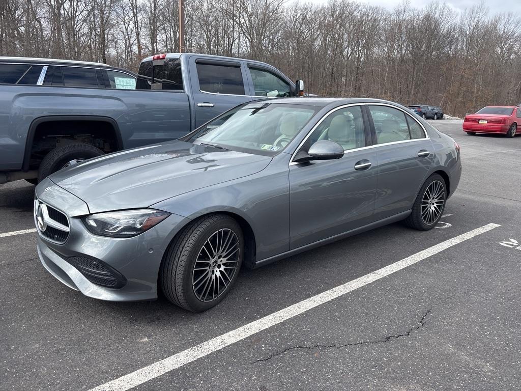 used 2022 Mercedes-Benz C-Class car, priced at $26,995