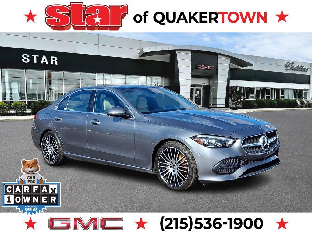 used 2022 Mercedes-Benz C-Class car, priced at $27,367