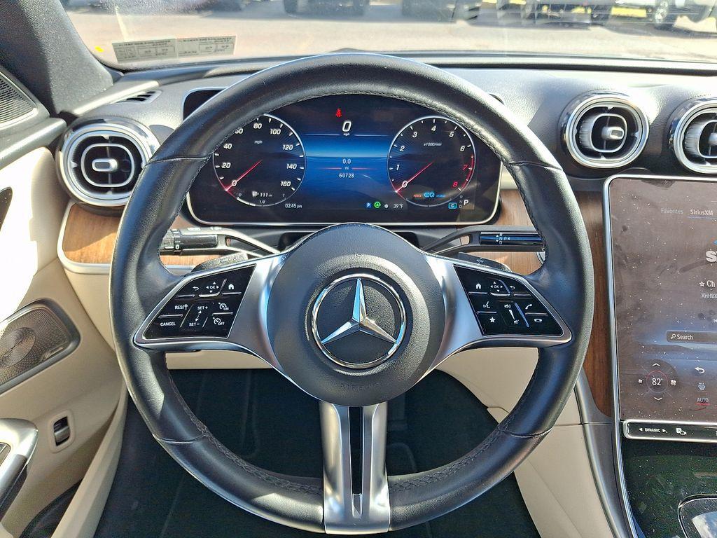used 2022 Mercedes-Benz C-Class car, priced at $27,367