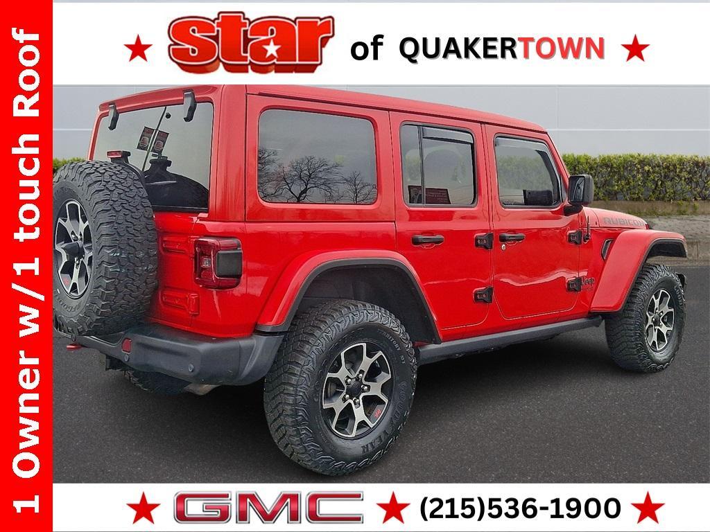 used 2021 Jeep Wrangler Unlimited car, priced at $34,127