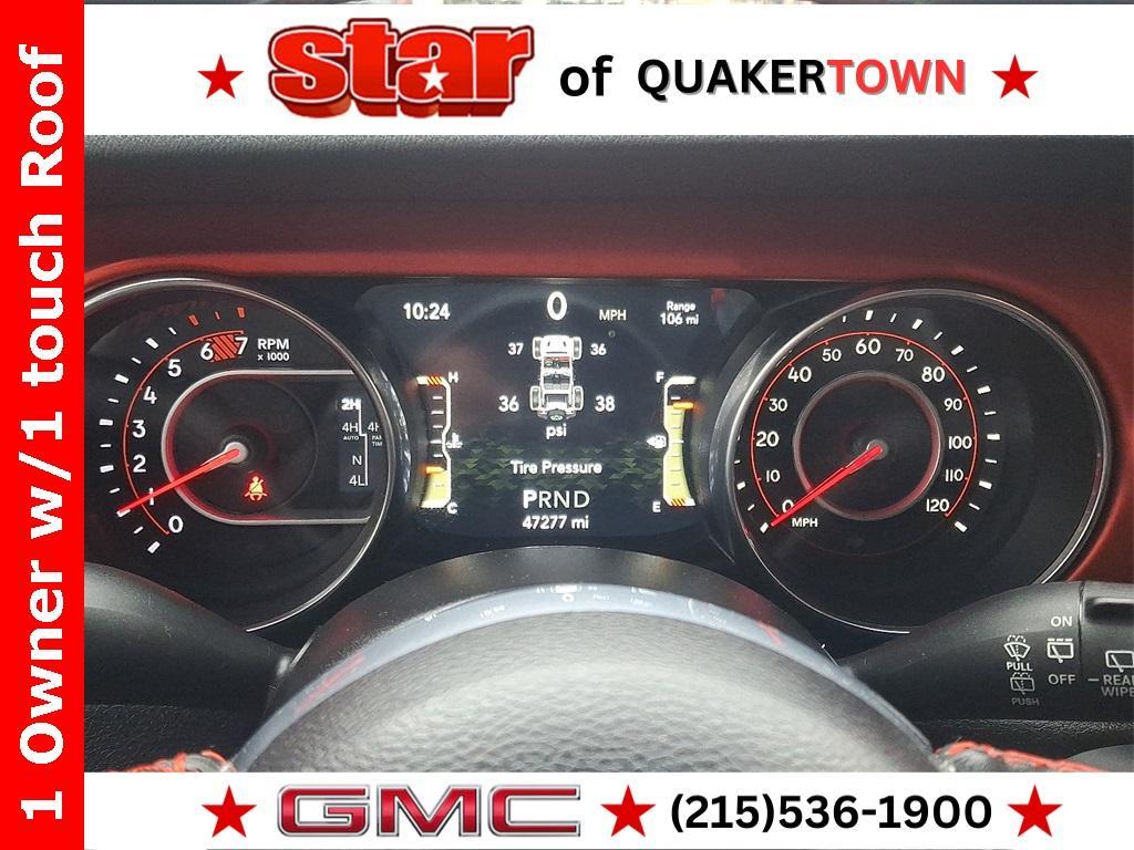 used 2021 Jeep Wrangler Unlimited car, priced at $34,127