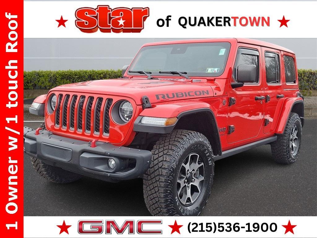 used 2021 Jeep Wrangler Unlimited car, priced at $34,127