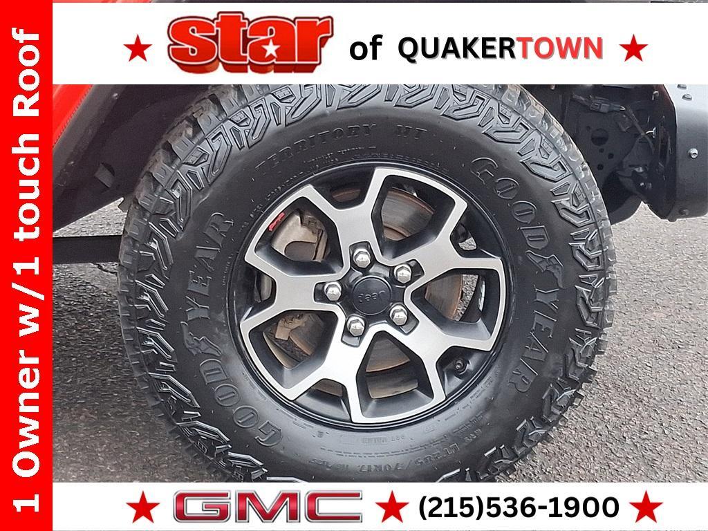 used 2021 Jeep Wrangler Unlimited car, priced at $34,127