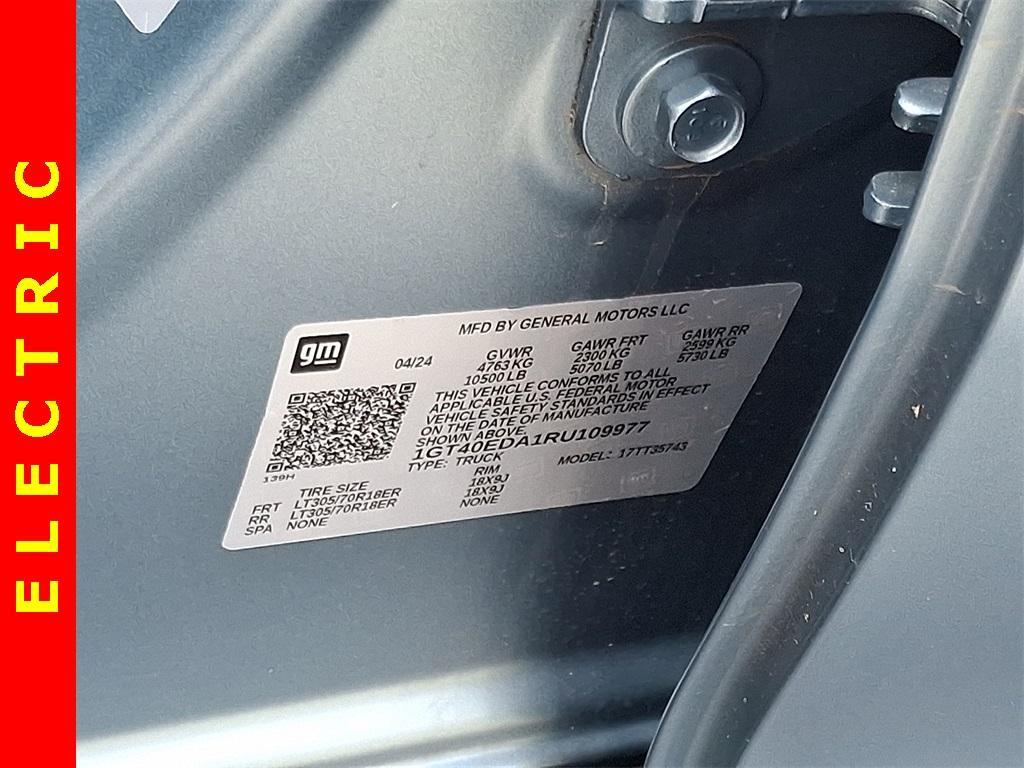 new 2024 GMC HUMMER EV Pickup car, priced at $107,500