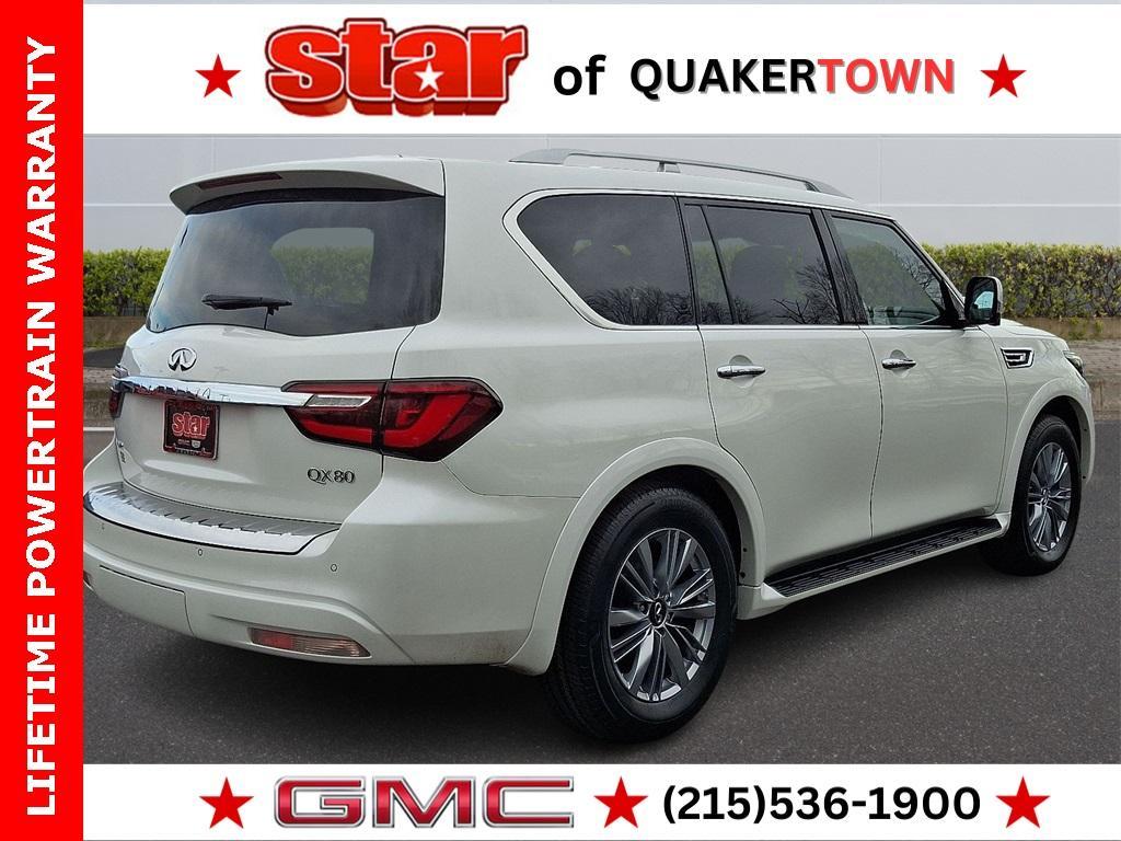 used 2022 INFINITI QX80 car, priced at $38,797