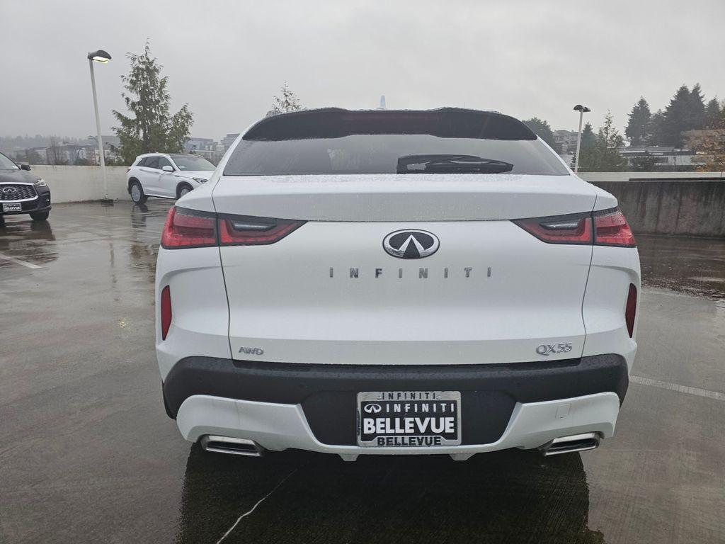 new 2025 INFINITI QX55 car, priced at $45,985