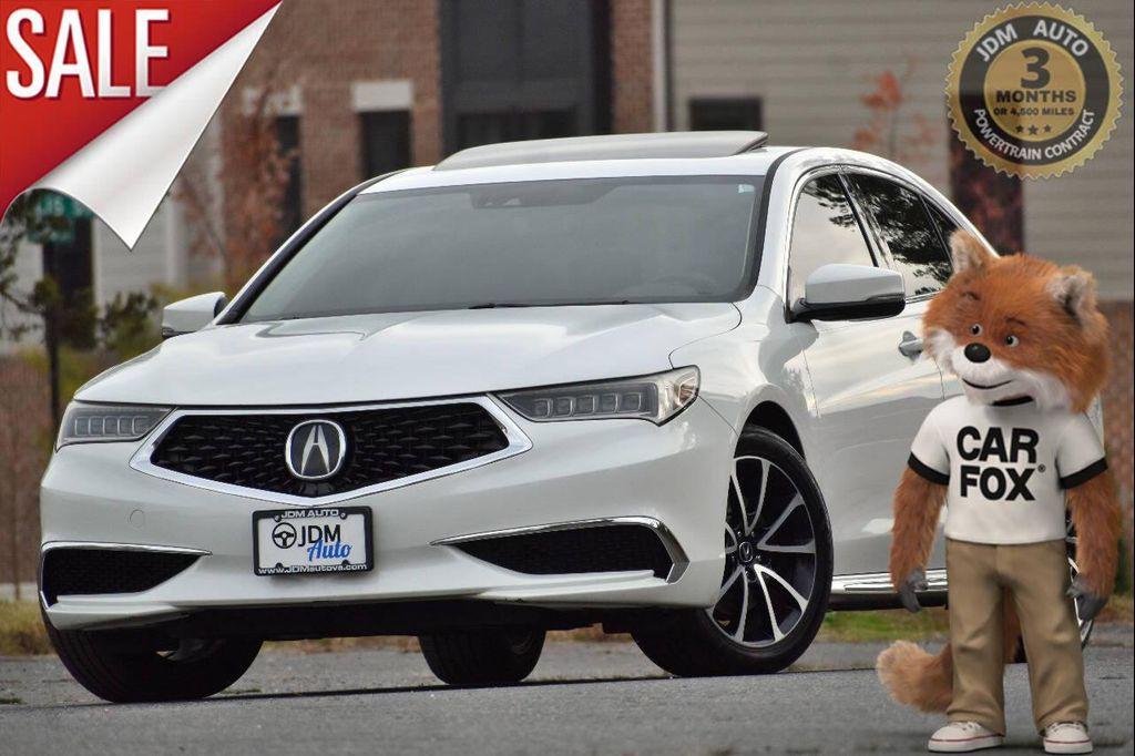 used 2018 Acura TLX car, priced at $17,495
