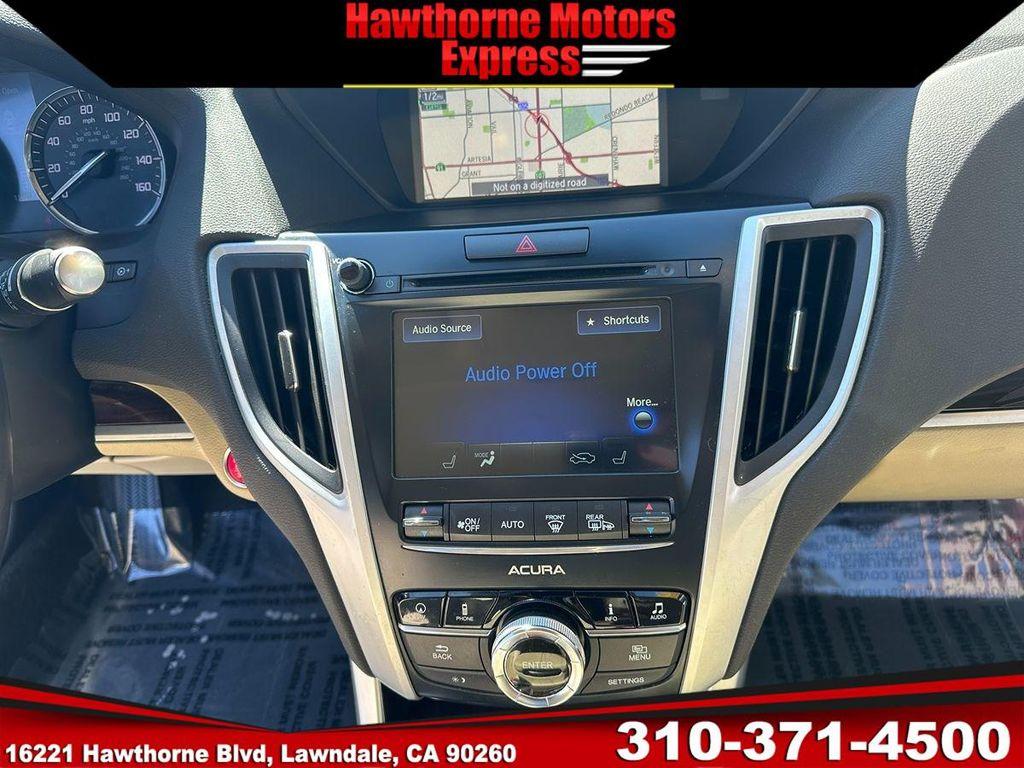 used 2016 Acura TLX car, priced at $14,900