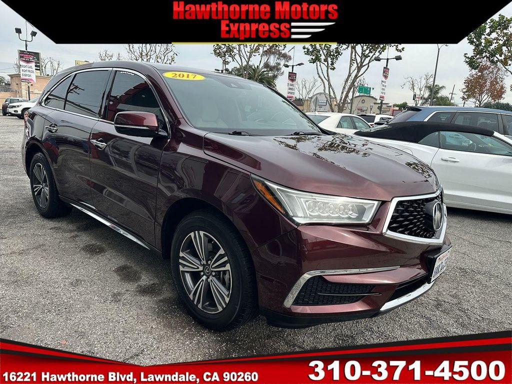 used 2017 Acura MDX car, priced at $19,900