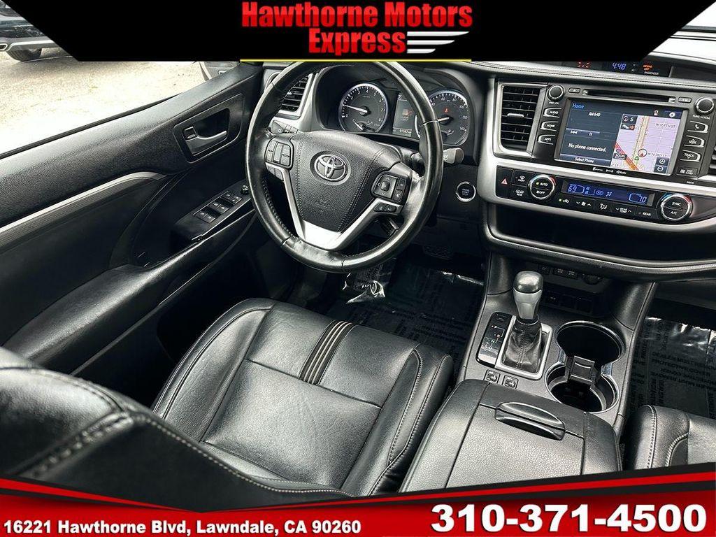 used 2017 Toyota Highlander car, priced at $23,500