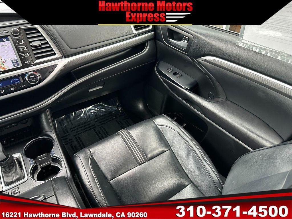 used 2017 Toyota Highlander car, priced at $23,500
