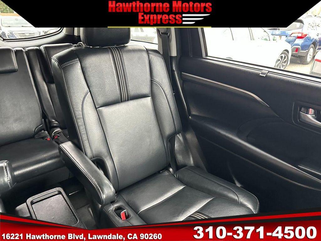 used 2017 Toyota Highlander car, priced at $23,500