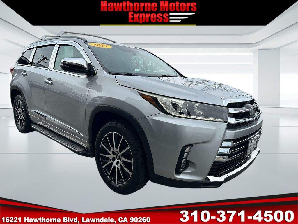 used 2017 Toyota Highlander car, priced at $23,500