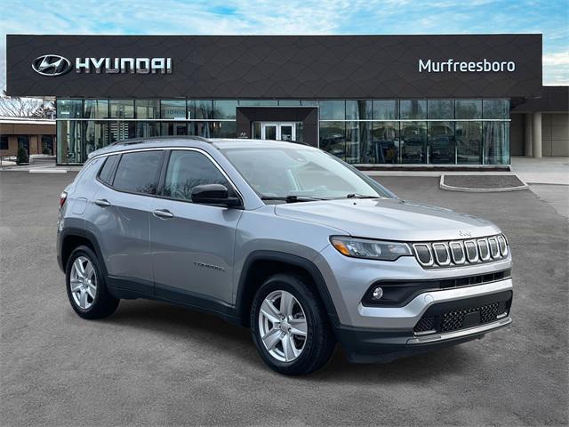 used 2022 Jeep Compass car, priced at $18,887