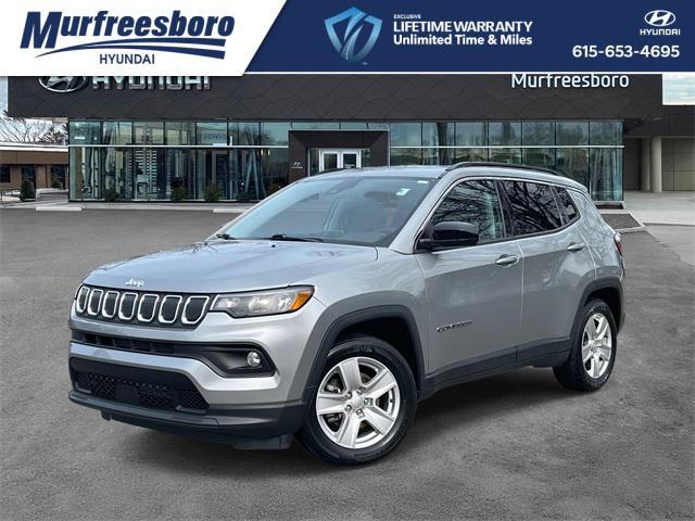 used 2022 Jeep Compass car, priced at $18,887