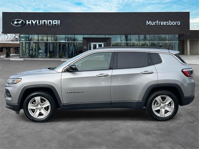 used 2022 Jeep Compass car, priced at $18,887