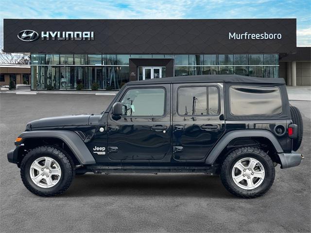 used 2019 Jeep Wrangler Unlimited car, priced at $17,952