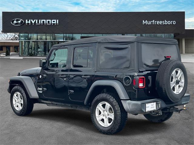 used 2019 Jeep Wrangler Unlimited car, priced at $17,952