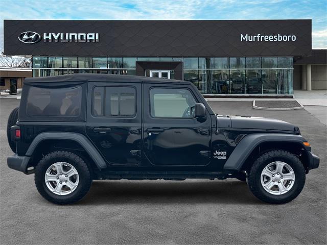 used 2019 Jeep Wrangler Unlimited car, priced at $17,952