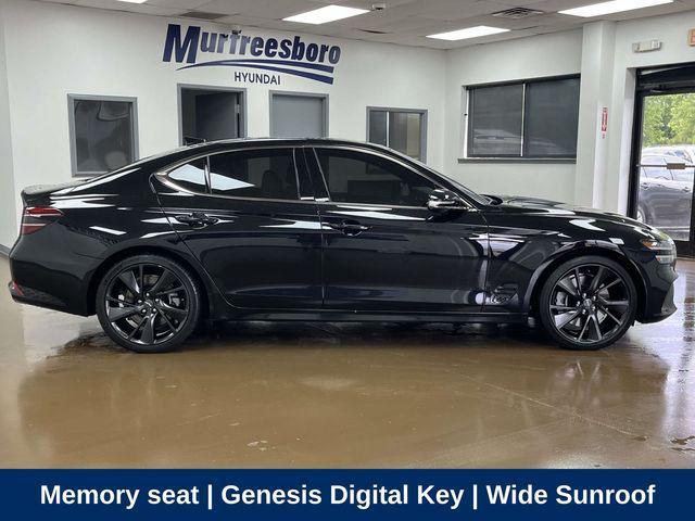 used 2023 Genesis G70 car, priced at $38,729