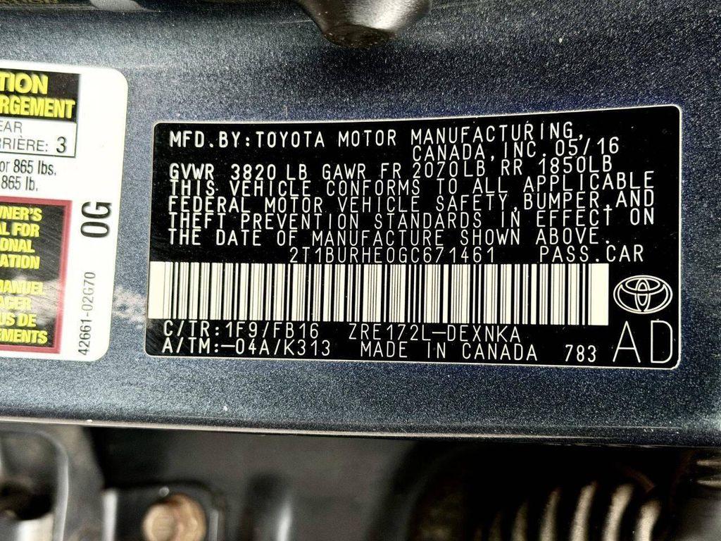 used 2016 Toyota Corolla car, priced at $8,995