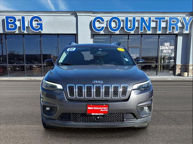 used 2022 Jeep Cherokee car, priced at $22,000