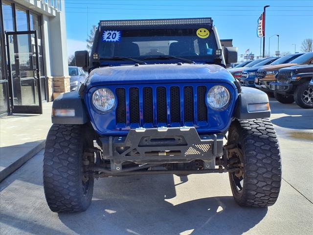 used 2020 Jeep Wrangler Unlimited car, priced at $22,938