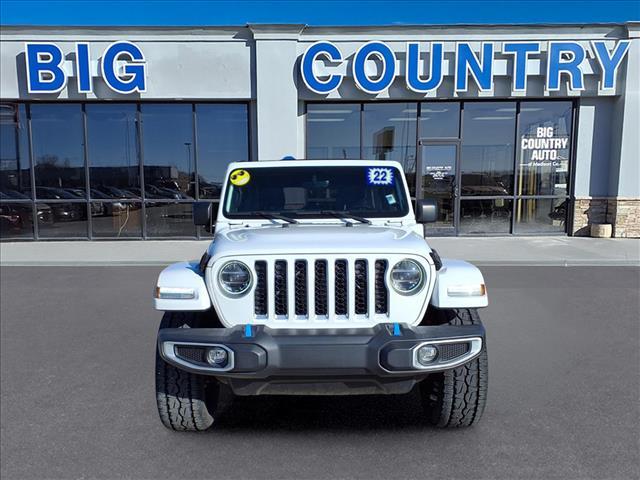 used 2022 Jeep Wrangler Unlimited 4xe car, priced at $33,374