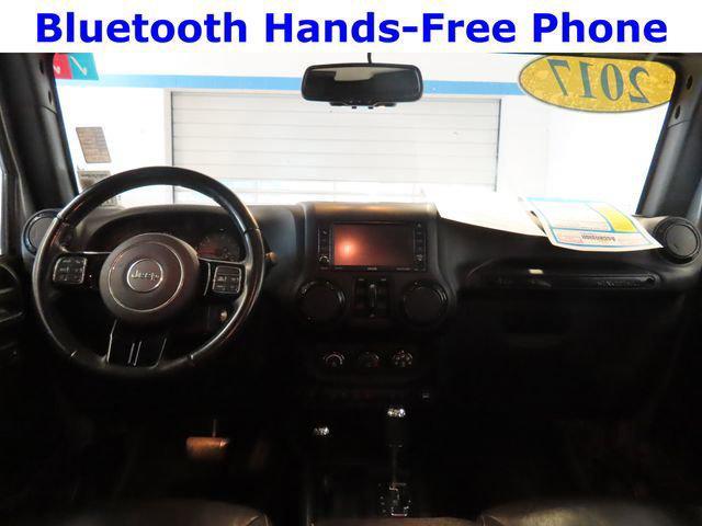 used 2017 Jeep Wrangler Unlimited car, priced at $18,000