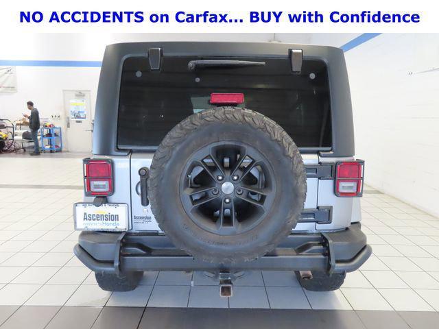 used 2017 Jeep Wrangler Unlimited car, priced at $18,000