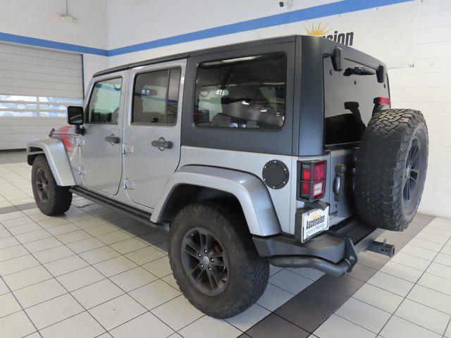 used 2017 Jeep Wrangler Unlimited car, priced at $18,000
